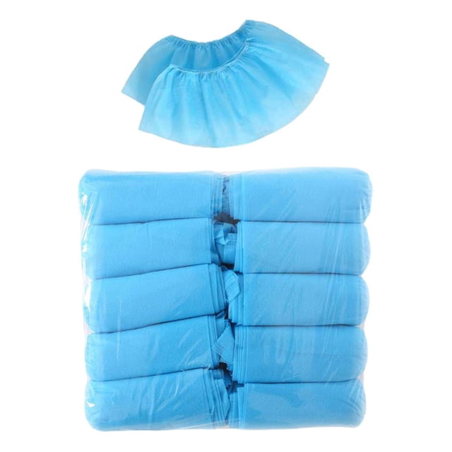 Cubrezapatos desechable Zulema para trabajo 50 pares Verde claro