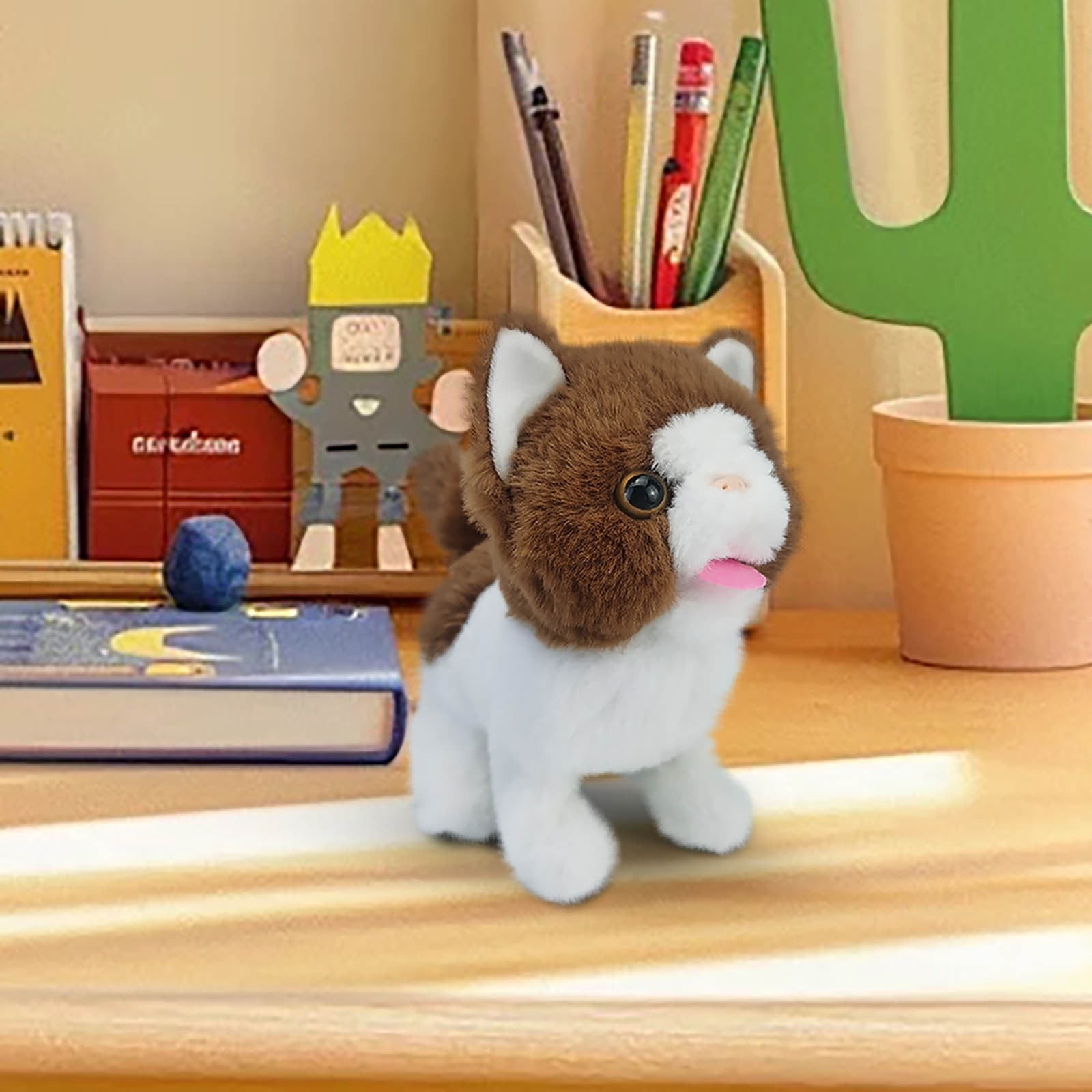 YUNAFFT Robot Dog & Robot Cat, Realistic Puppy That Acts Like a Real Puppy, Robotic Puppy Dog Realistic for Adults That Looks Real, Toy Dogs That Walk and Bark