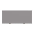 thumbnail image 4 of Weston Home Zaylee 2-Drawer Wood Writing Desk, Frost Grey Finish, 4 of 8