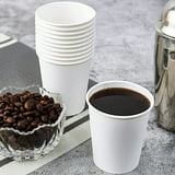 8 oz Paper Cups Disposable Coffee Cups Party Cups For Hot Cold Drinks ...