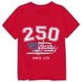 thumbnail image 3 of T-shirts pour Filles Col Rond T-Shirt à Manches Courtes pour Garçons Hauts de Baseball Vêtements pour Filles, 3 of 3