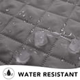 thumbnail image 4 of Housse de Sofa Inclinable Matelassée Réversible, Protège-Meubles Résistant à l'Eau, Housse de Canapé Lavable avec Sangles Élastiques pour Enfants, Chiens, Animaux (Fauteuil Inclinable, Gris/gris Pâle), 4 of 7