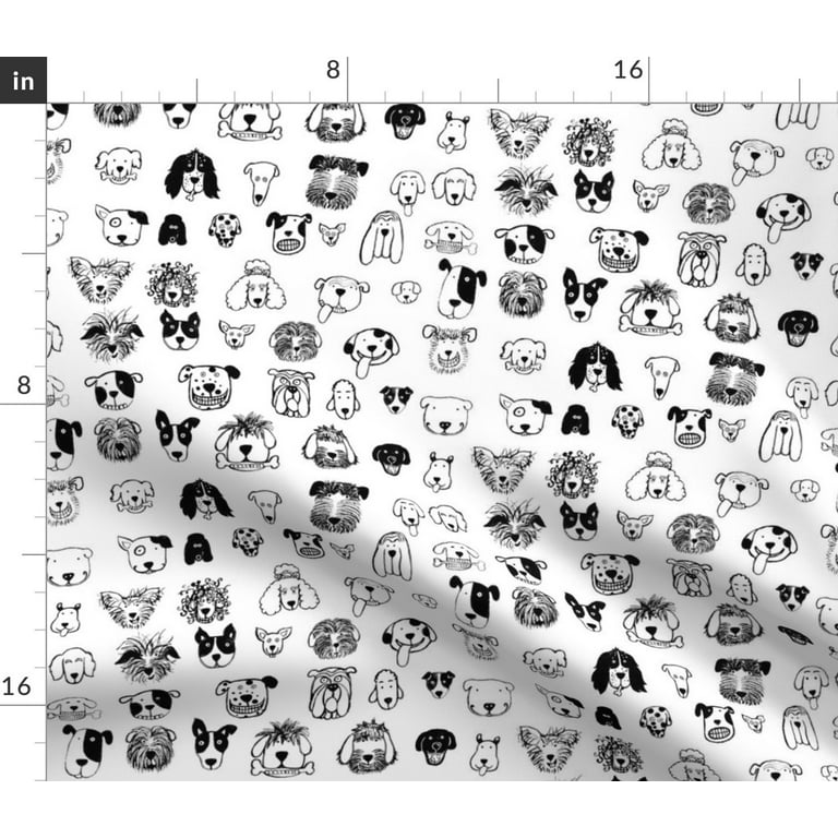 Spoonflower Fabric - Black White Painterly Penguins Nature Animal Earth  Whimsical Kids Printed on Organic Cotton Knit Fabric Fat Quarter - Clothing  Apparel T-Shirts 