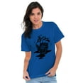 thumbnail image 4 of Diamond Bleeding Heart Compass Plus Size Crewneck Graphic Tee Shirt Brisco Brands 2X, 4 of 5