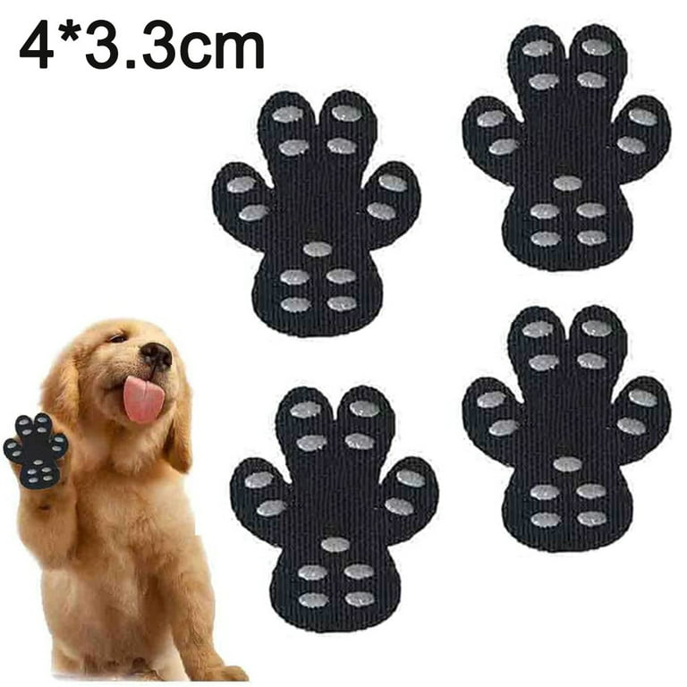 GetUSCart- LOOBANI 48 Pieces Dog Paw Protector Traction Pads to Keeps Dogs  from Slipping On Floors, Disposable Self Adhesive Shoes Booties Socks  Replacement, 12 Sets for 4 Paws (XL-1.97x2.12)