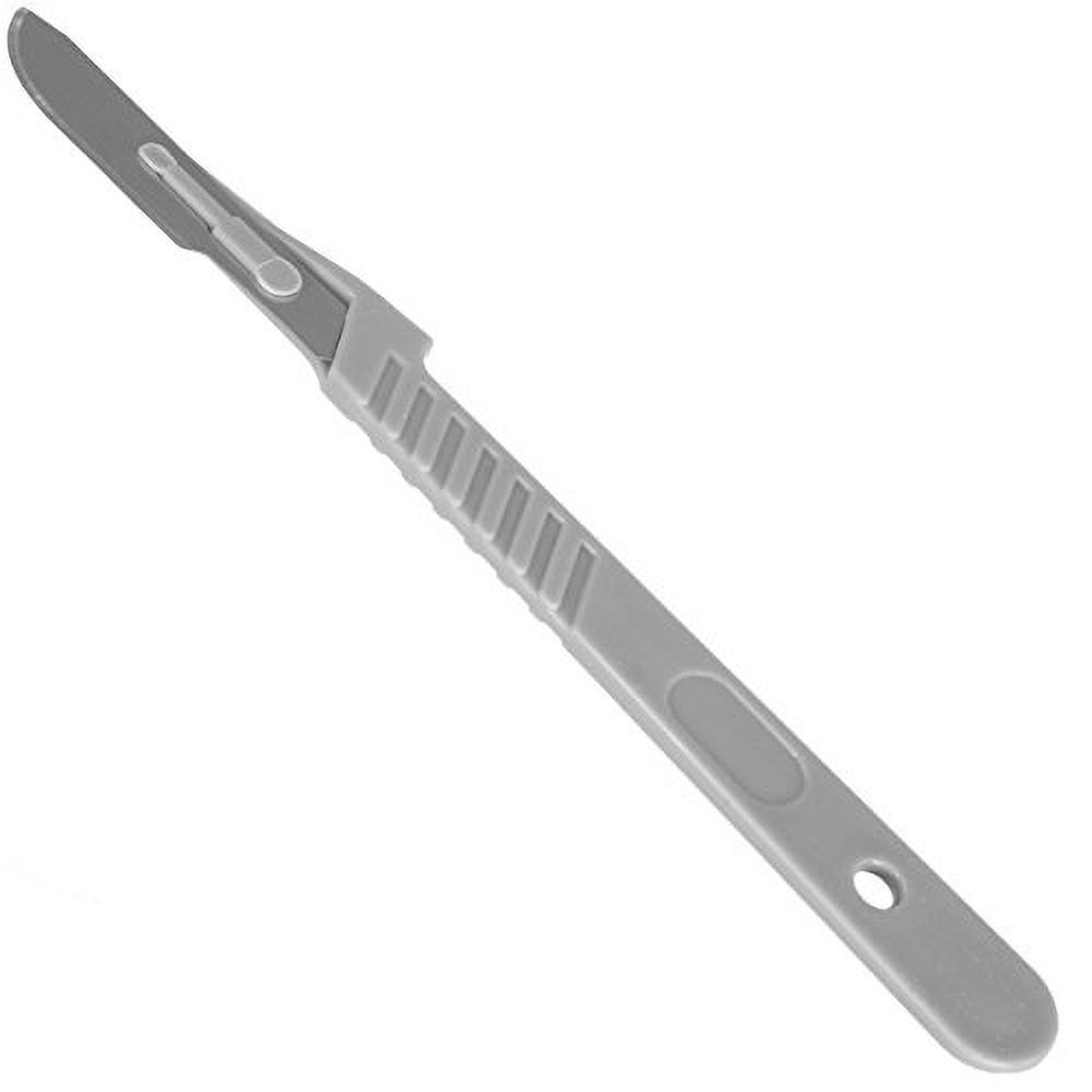 Premiere 9422 Disposable Scalpels with #22 High Carbon Steel Blades (Box of 10 Pcs)