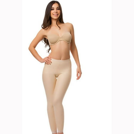 

isavela gr08 stage 2 high waist abdominal length girdle ankle black - 2x