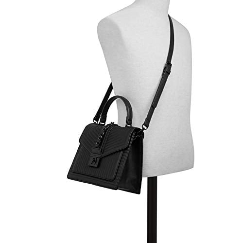 ALDO Womens Jerilini Top Handle Bag Black Small Walmart