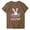 Brown, variant on KIHOUT Women's Easter Bunny Happy Easter Print Short Sleeve Round Neck Loose Casual T-Shirt for Daily Casual Party Easter Gathering Wear