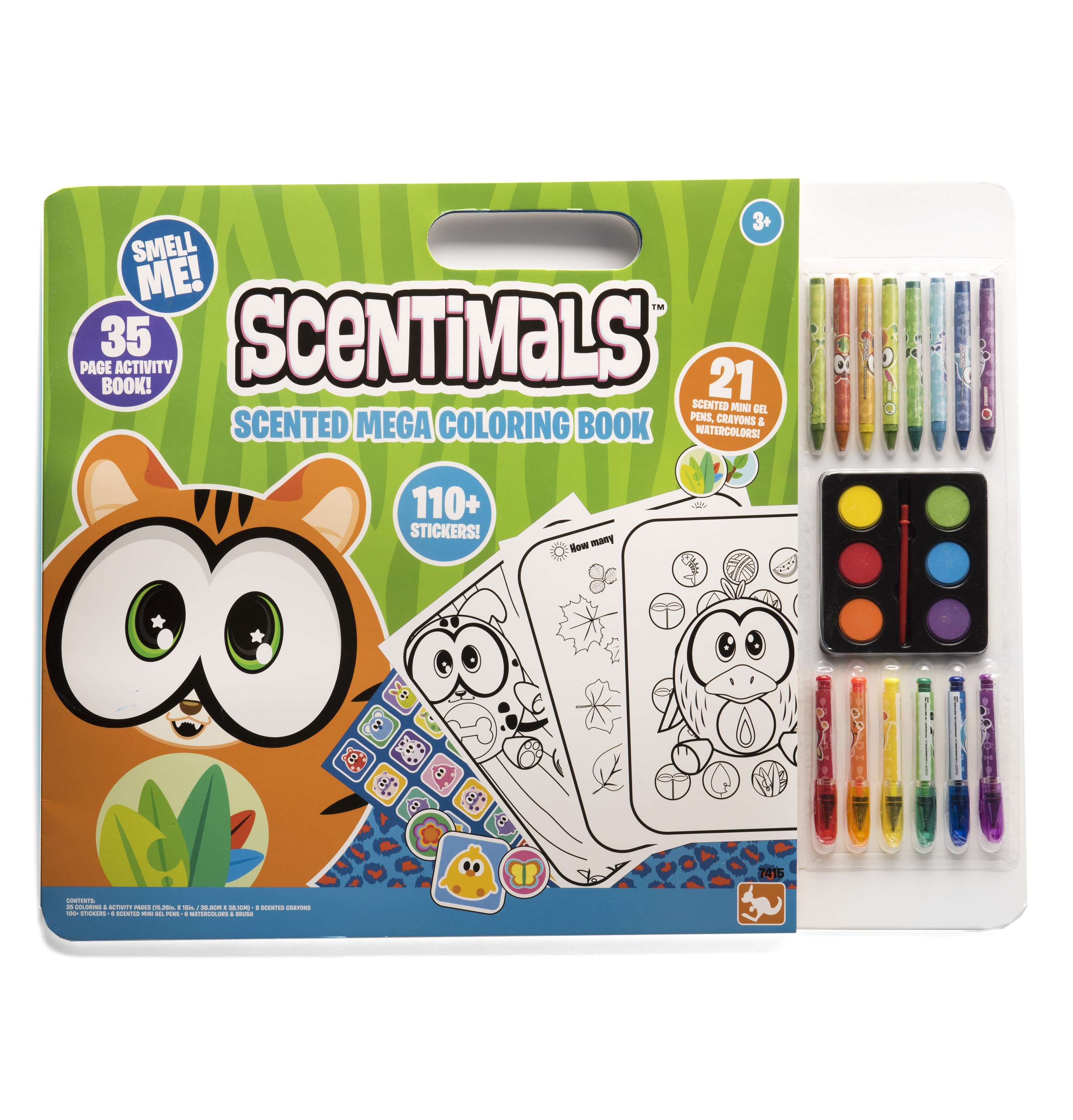 Scentimals Mega Coloring Book