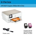 HP ENVY Inspire 7252e Wireless Color AllinOne Inkjet Photo Printer with 3 months Instant Ink