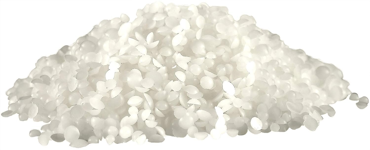 Beeswax - White Pastilles - 4lbs - Greener Life Club Box