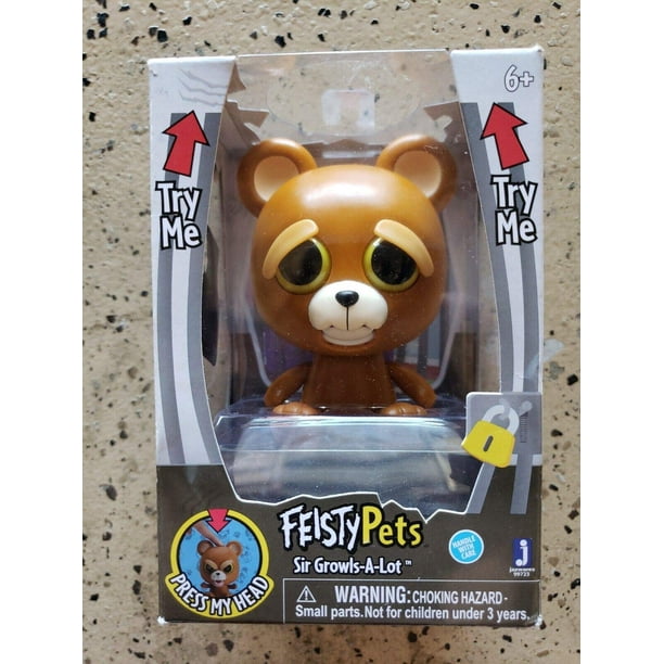Figura de coleccionista Sir-Growls-A-Lot de Feisty Pets, 10 cm