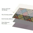 thumbnail image 4 of Cushioned Anti Fatigue Non Skid Kitchen Ware Boho Kitchen Rug Mat Colorful Bohemia Geometry Rectangle Printing Decoration PVC Leather Waterproof Oil Proof Easy to Clean, 4 of 7
