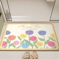 thumbnail image 1 of Fiudx Ofertas y liquidaciones Alfombrillas absorbentes de agua para baño de diatomita, alfombrillas antideslizantes para puerta de baño, alfombrillas para fregadero, inodoro, alfombrillas de secado r, 1 of 6