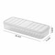 thumbnail image 5 of Congelador Contenedores de contenedores de alimentos con tapa Apilable Rectangular Bolas de masa hervida antiadherentes Despensa de cocina, 5 of 5