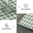 thumbnail image 3 of Happy Thanksgiving Washable Area Rug 2.7 x 5 ft Sage Green White Plaid Rustic Leaf Pumpkins Soft Non‑Slip Rugs Stain Repellent Indoor Mats for Kitchen Aisle, Foyer, Foot‑of‑Bed, Mudroom, 3 of 9
