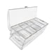 thumbnail image 2 of Naiovety Servidor de condimentos refrigerado adaptable resistente para salsa de restaurante de fiesta Almacenamiento y organización del hogar, 2 of 6