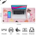 thumbnail image 5 of Long Mouse Pads for Desk,Ballet Princess Pattern Desk Mats on Top Of Desks, Desk Mouse Pad Extra Large with 3mm Non-Slip Base and Stitched Edge for Gaming,Office,Work,Home 35.4"x15.7", 5 of 6