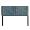 thumbnail image 4 of Castle Place Cozy Corduroy Velvet Upholstered Twin Headboard, Light Blue, 4 of 8