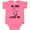 Hot Pink, variant on Inktastic My Oma Loves Me Girl Cat Girls Baby Bodysuit