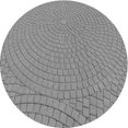 thumbnail image 1 of Ahgly Company Machine Washable Indoor Round Transitional Smokey Gray Area Rugs, 3' Round, 1 of 7