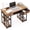 Rust, variant on edx 48 Inch Office Desk with 2 Drawers, Spacious Writing Desk with Storage Shelves, Modern Computer Table for Home Office,Study and Work,Brown Rust