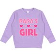 thumbnail image 2 of Inktastic Papas Girl Granddaughter Toddler Sweatshirt, 2 of 4