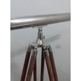 thumbnail image 2 of Nautical Brass Tripod Telescope, 39" Beautiful Handmade Item Rustic Vintage Home Decor Gifts, 2 of 3