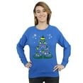 thumbnail image 2 of Elf Womens Christmas Tree Sweatshirt, 2 of 5