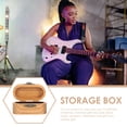 thumbnail image 2 of QUMIIRITY Guitar Picks Holders Cases 1Pack Synthetic Material Rectangular Box for Travel, 2 of 4
