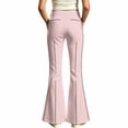 thumbnail image 5 of Shadoumai Girls Wide Leg Pants High Waisted Sweatpants Size 6-15 Years | Kids Fall Winter Warm Baggy Bottoms , Casual Solid Knit Slacks with Pockets ,Back to school Trousers,11-12 Years, 5 of 5