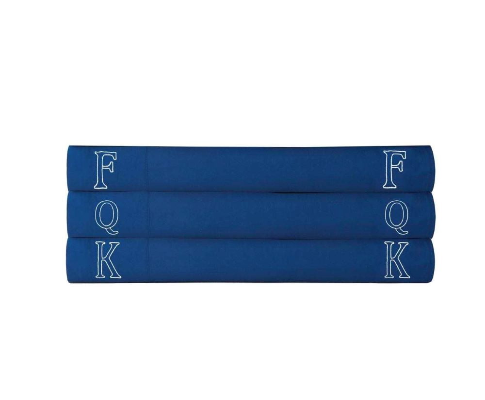 Bambusa Sheets|Soft, Cooling Bamboo Viscose Bedding| Relax The Body For a Great Night's Sleep| Gentle on All Ages:(Q=Queen-Navy Blue)