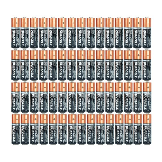 Duracell Duralock Copper Top Alkaline Aa Batteries 60 Pack