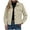 Z1-Beige, variant on Womens Fashion Cropped Corduroy Shackets Button Down Jackets Tops Fall Trendy Long Sleeve Shirts AG, XXL