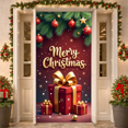 thumbnail image 6 of Festive Design Merry Christmas Banner Elegant Decoration Holiday Atmosphere Gift Elements Vibrant Colors for Christmas Party Holiday Event Winter Celebration, 6 of 9