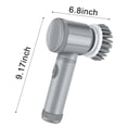 thumbnail image 3 of Popular Pick！ Bifavgk Electric Cleaning Brush * 1 Brush Head * 6 Usb Cable * 1 Scrubber Cleaning Brush Cordless Power Scrubber With 6 Replaceable Brush Heads Handheld Power Shower Scrubber For Bathtub, 3 of 9