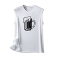 thumbnail image 5 of Blusa de camiseta sin mangas con cuello redondo y estampado de Oktoberfest divertido Vintage para mujer Fridja  gh4731, 5 of 5