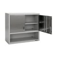 thumbnail image 6 of Seville Classics UltraHD Lockable Wall Cabinets with Open Shelf 36" W x 12" D x 30" H, Granite Gray, 6 of 7