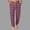 Purple, variant on Men's Casual Checkered Loungewear Drawstring Elastic Waist Pant Cuffed Home Sleep With Pockets