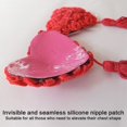 thumbnail image 3 of Yokua Sequins Tassels Pasties Nipple Cover Bra Chest Stickers Breast Petals Lingerie, 3 of 20