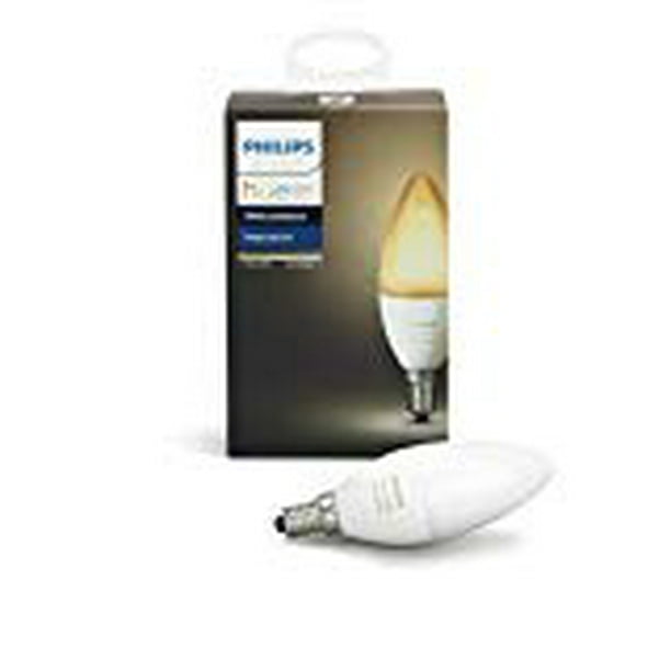 Hue Philips Blanc Ambiance Bougie Décorative 40W Dimmable LED Smart Ampoule (Hub Hue Requis)-- Travaille avec Alexa-- HomeK