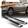 thumbnail image 2 of M-AUTO For 2009-2022 RAM 1500 Classic 2500 3500 Crew Cab Chrome Side Step Nerf Side Bars Running Boards Factory Style, 2 of 9