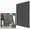 Black, variant on HUHOLE White Pegboard Organizer 4PC, 32-inch X 32-inch Metal Peg Board, Powder-Coated