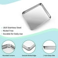 Mini Toaster Oven Tray Pan, Casewin Stainless Steel Broiler Pan, Small