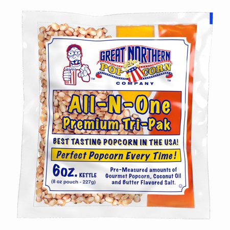 GREAT NORTHERN POPCORN GREAT NORTHERN 4105 CASE (24) OF SIX OUNCE PORTION POPCORN PACKS