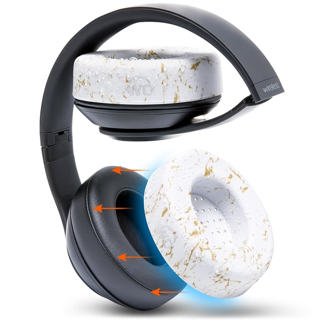 Fundas para auriculares WC SweatZ Studio para Beats Studio 3 y 2, color dorado