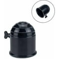 thumbnail image 3 of Applicable to 50mm Car Tow Ball Cover with Screw Protector Lockable Key for Semi Trailers Ships Caravan for Hitch Black/Silver, 3 of 3