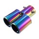 thumbnail image 1 of Coche Doble Escape Punta Tubo Doble Salida 2.4' Metal Multicolor, 1 of 7