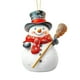 thumbnail image 2 of Seyotauo Christmas Snowman Ornaments Double Sided Xmas Hanging Decorations, Acrylic Snowman Figurines Ornament for Christmas Tree Wreath Fireplace Window Holiday Party Supplies Gift, 2 of 6